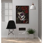 Sugerskull Kvinna - Illustration Poster Sugerskull Kvinna - Illustration Poster