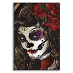 Sugerskull Kvinna - Illustration Poster Sugerskull Kvinna - Illustration Poster