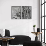 White Tulips - Two Piece Poster