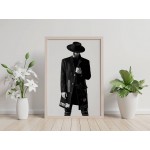 Man in Hat - Simple Fashion Poster