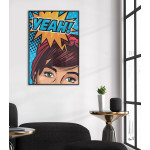 Yeah Illustration - Pop Art Poster