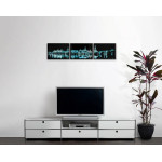 City and Street - Three Piece Poster