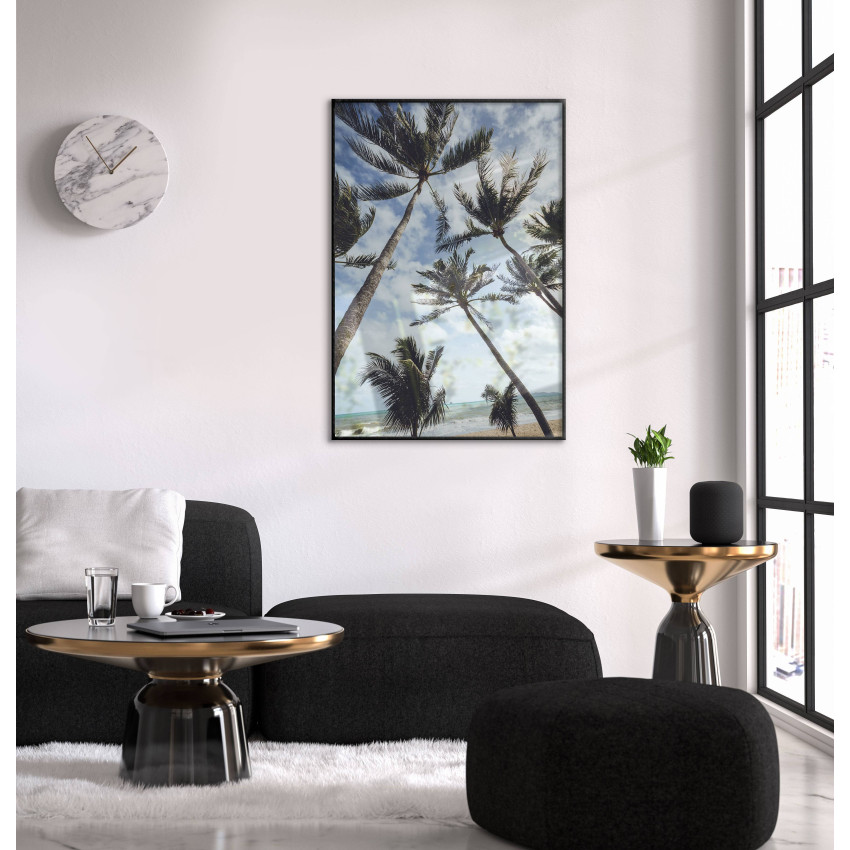 Palm Trees - Simple Vintage Poster