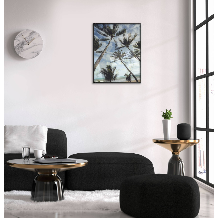 Palm Trees - Simple Vintage Poster