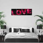 Simple Love - Four Piece Poster