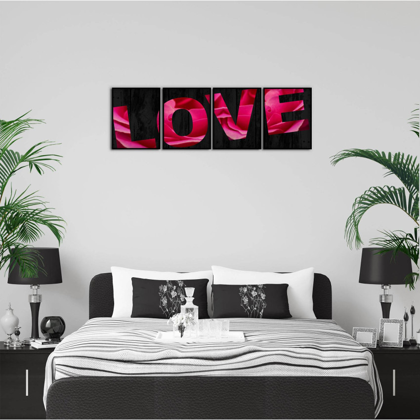 Simple Love - Four Piece Poster