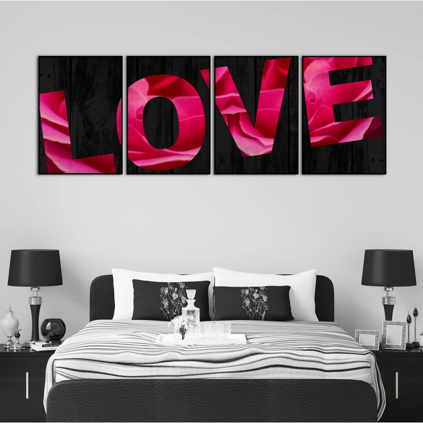 Simple Love - Four Piece Poster