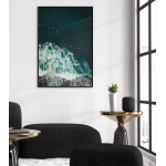 Waves and Beach - Simple Teal Poster