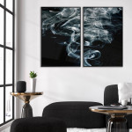 Smoke Up - Two Piece Poster