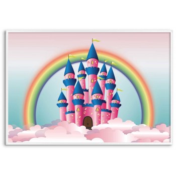 Fairytale Castle - Kids Room Poster
