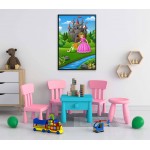 Fairytale Princess & Castle - Kids Room Poster
