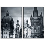 Castle and Statues - Simple Posters 50x70 cm x 2