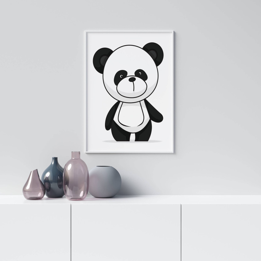 Cute Panda - Simple Poster
