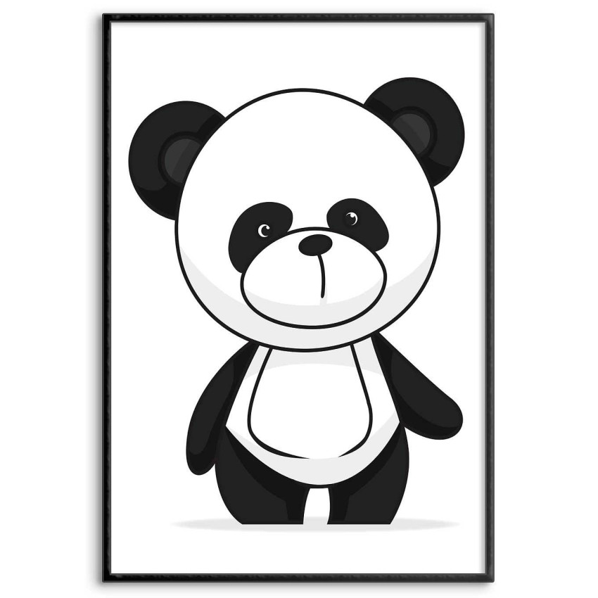 Cute Panda - Simple Poster