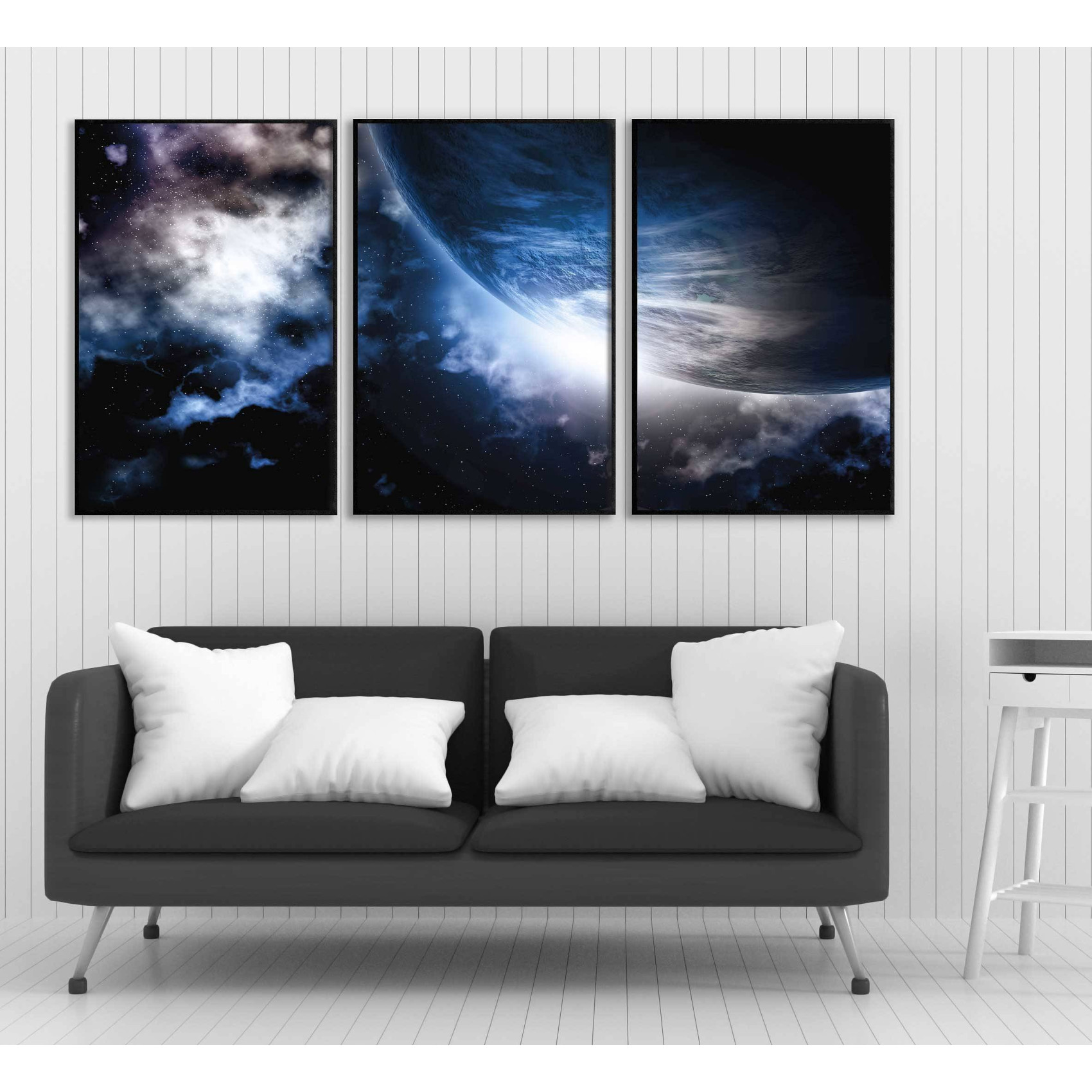 Jorden från rymden & stjärnor - Stora posters - SwedeArts