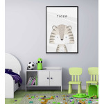 Cute Tiger - Kids Poster