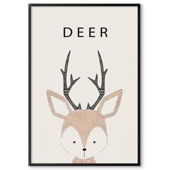 Gulligt Rådjur - Barntavla Gulligt Rådjur - Barntavla