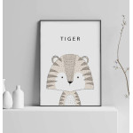 Cute Tiger - Kids Poster