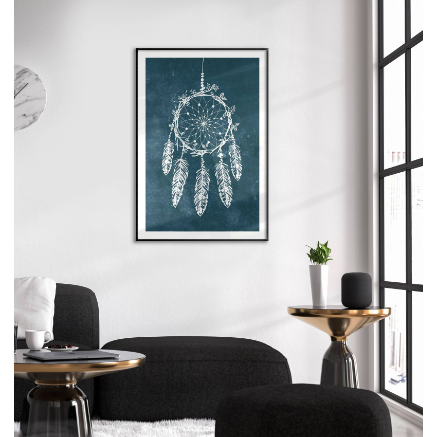 Drömfångare - Enkel Turkos Poster