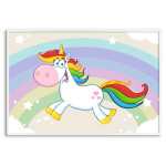 Unicorn - Söt & Enkel Barnplansch