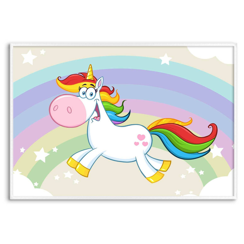 Unicorn - Söt & Enkel Barnplansch