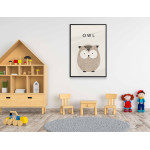 Cute Owl - Kids Poster