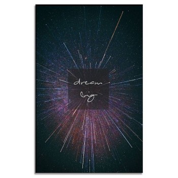 Dream Big Universe - Enkel Abstrakt Poster