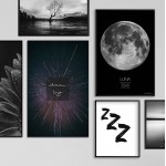 Dream Big Universe - Enkel Abstrakt Poster Dream Big Universe - Enkel Abstrakt Poster