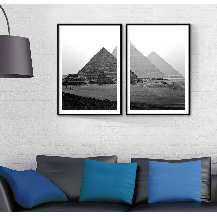 Pyramids in Egypt - Two piece posters
