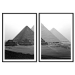 Pyramids in Egypt - Two piece posters