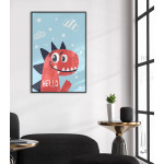 Baby dinosaur - Kids room poster 