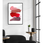 Läppstift konst - Enkel & trendig poster