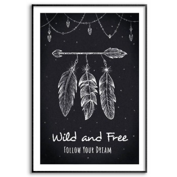 Indian arrows - Simple inspirational poster