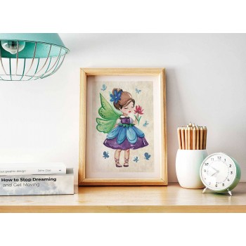 Sagolik fe & älva - Enkel barntavla Sagolik fe & älva - Enkel barntavla