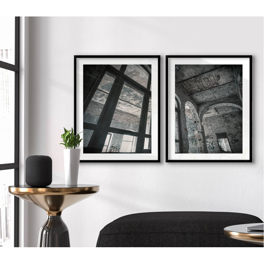 Castle windows - Two piece poster