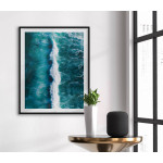 Water and wave - Trendy poster