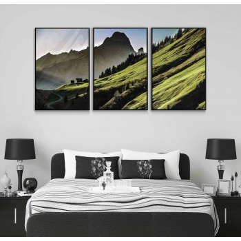 Dreamy landscape - Three piece poster