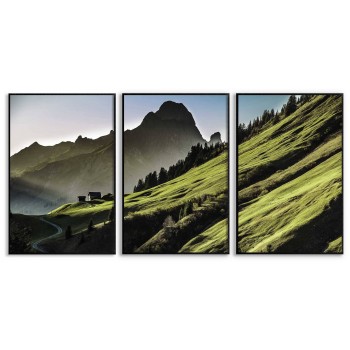 Dreamy landscape - Three piece poster