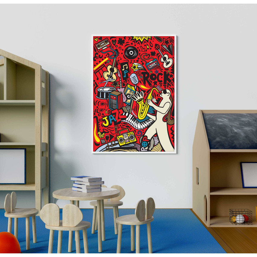 Kids poster - Cool music & musicians