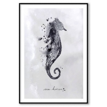 Seahorse - Simple poster