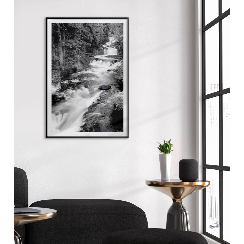 Waterfall in Harmony - Poster