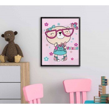 Kids Room Poster - Cute & Cool Dog