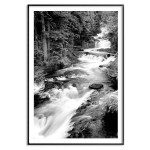 Waterfall in Harmony - Poster