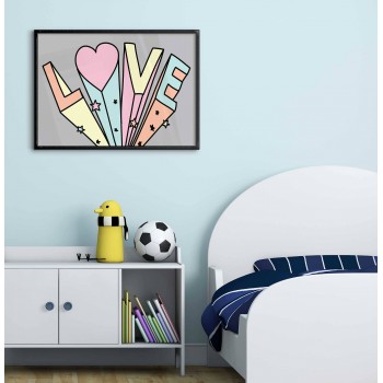 Kids Room Poster - LOVE
