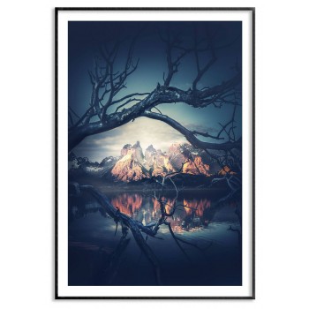 Poster with magical nature