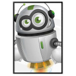 Kids room poster - Happy robot