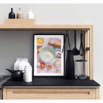 Baking eggs and flower - Kitchen poster