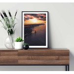 Big wave at sea - Simple poster