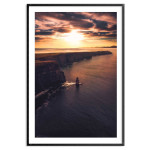 Big wave at sea - Simple poster