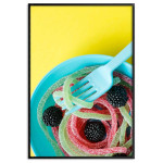 Sweets and berries - Colorful poster